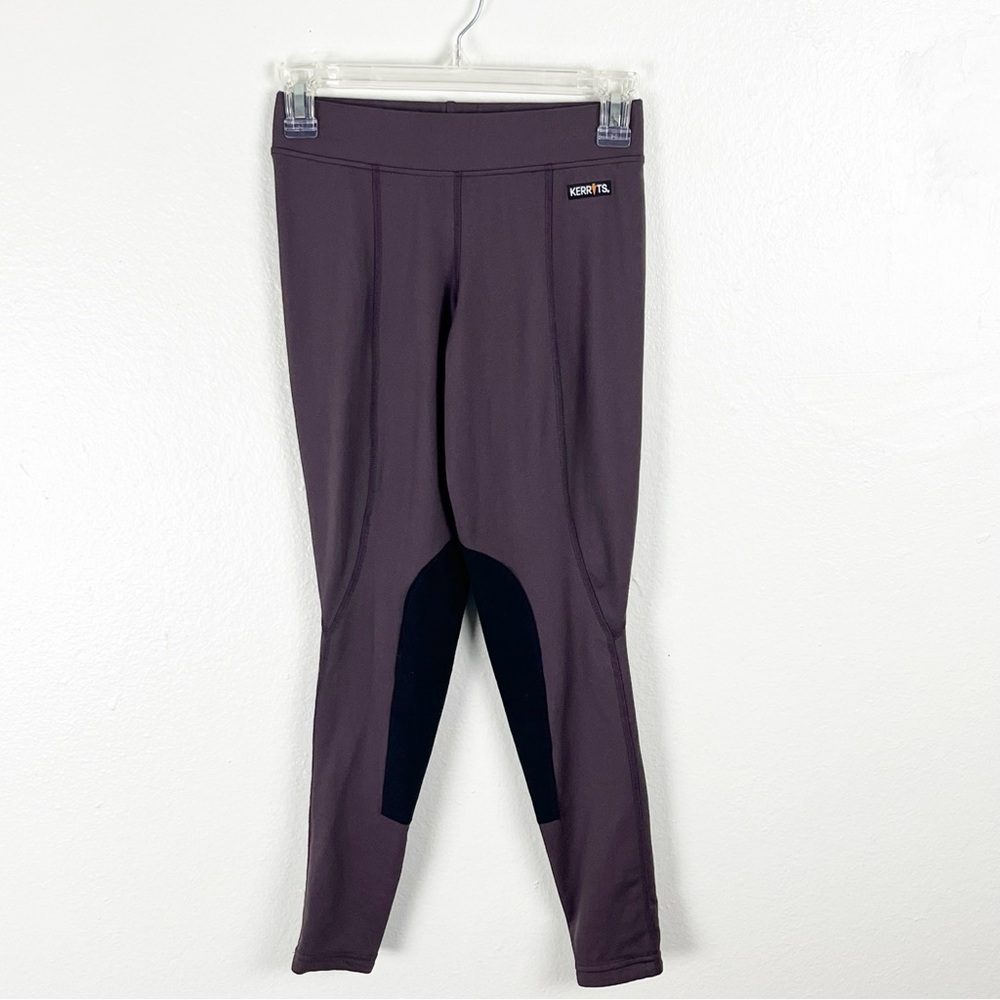 KERRITS Equestrian Wine Pull On Riding Breeches Pants Small Horse Rodeo Barrels